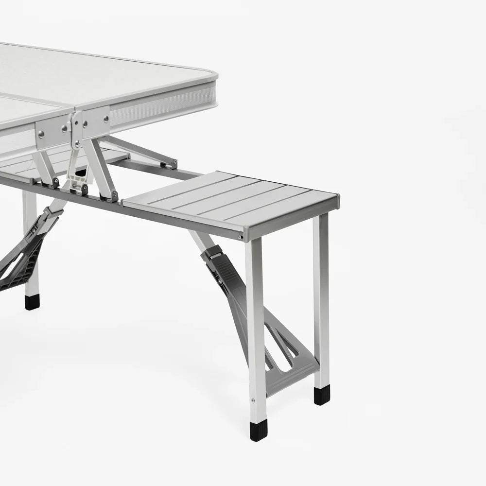 Mesa De Aluminio Plegable Dyne 4 Personas Camping