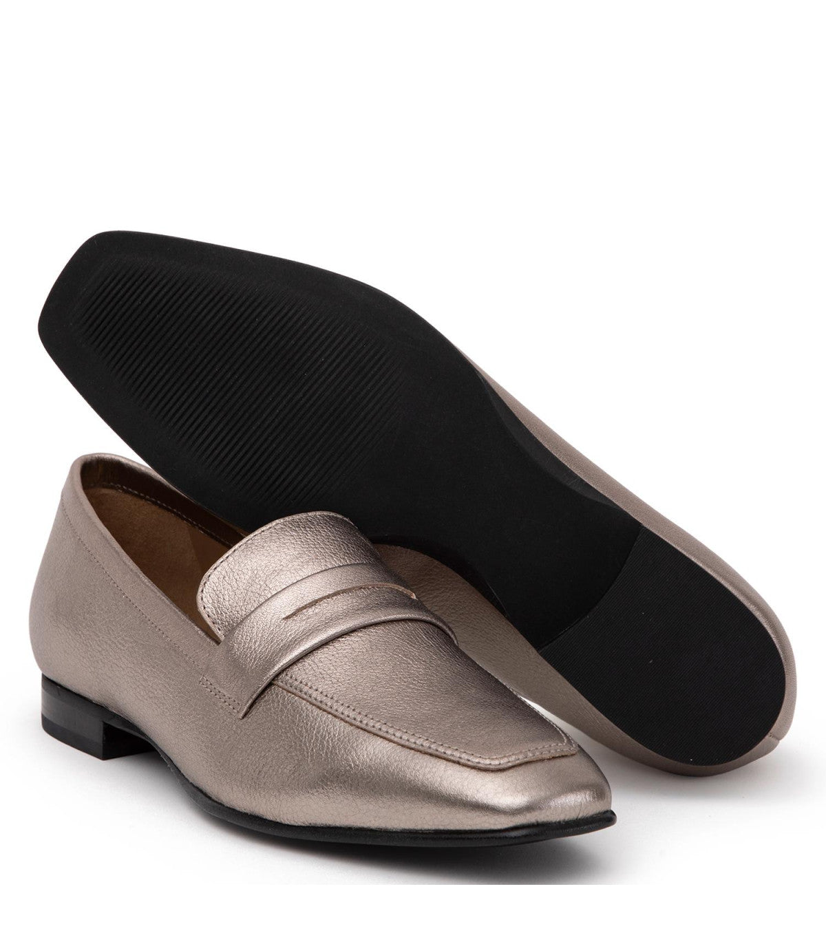 Mocasin Mujer Cruxi Acero