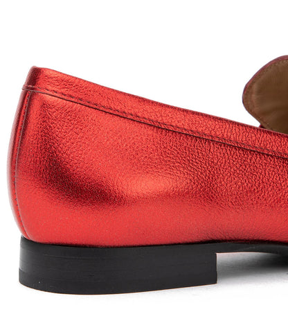 Mocasín Mujer cruxi Rojo