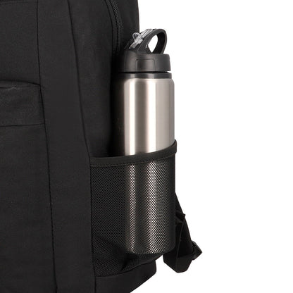 Mochila + Bolso + Estuche + Lonchera Megapack Niño Negro-Rojo