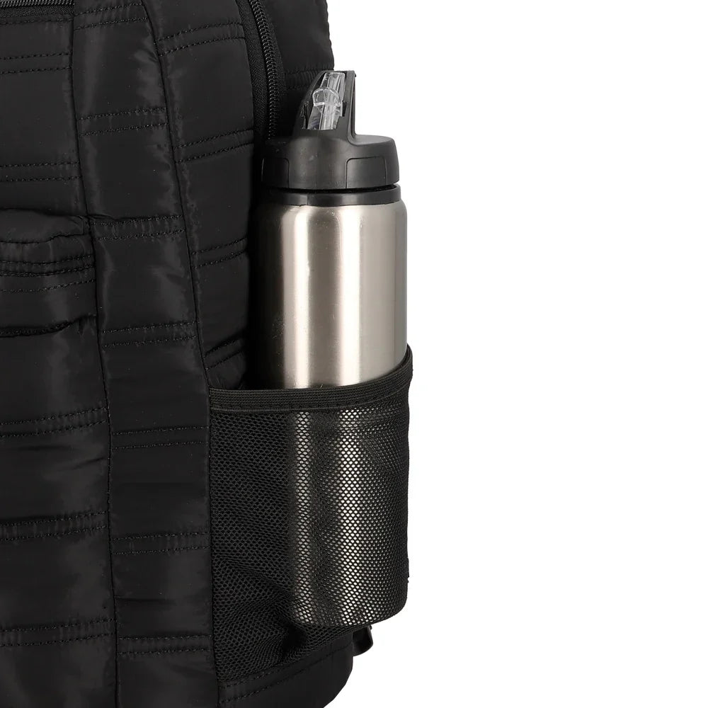 Mochila + Bolso + Estuche + Lonchera Megapack Niño Negro