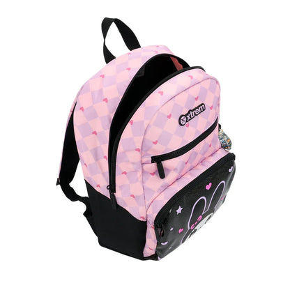 Mochila Escolar Niña Bolt Gato Black