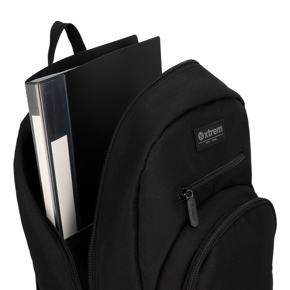 Mochila + Estuche + Lonchera Multipack Unisex Negro