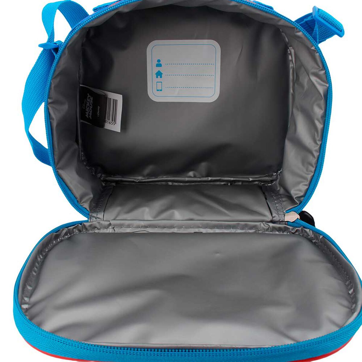 Pack Mochila Niño con Ruedas, Estuche y Lonchera Mickey