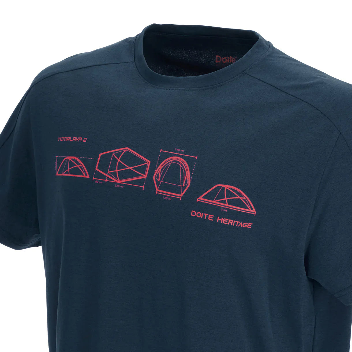 Polera Hombre Manga Corta Shelter Navy