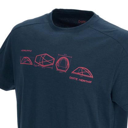 Polera Hombre Manga Corta Shelter Navy