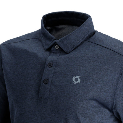 Polera Hombre Polo Deportiva Manga Corta Lava Navy