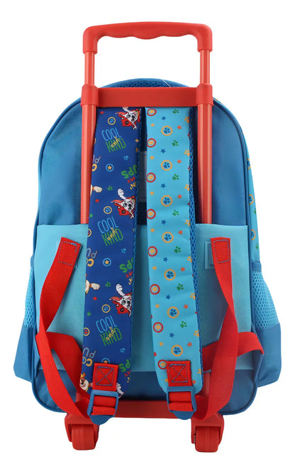Set Mochila Niño Paw Patrol - Lonchera - Estuche Azul