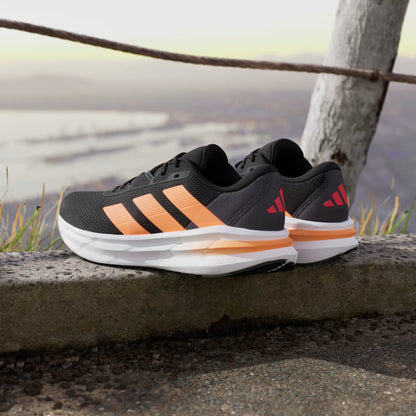 Zapatilla Hombre Running Galaxy 7 Negro con Naranja