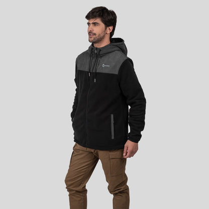 Polerón Hombre Heavy Polar Eco Hovenir Negro