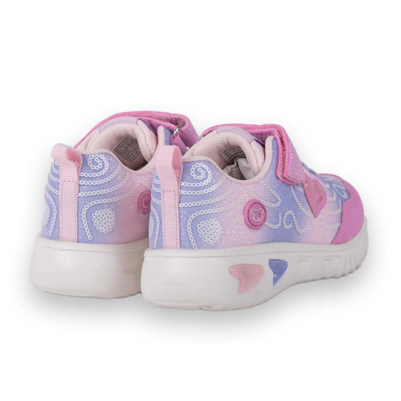 zapatillas-niña-luces-bebe-rosado