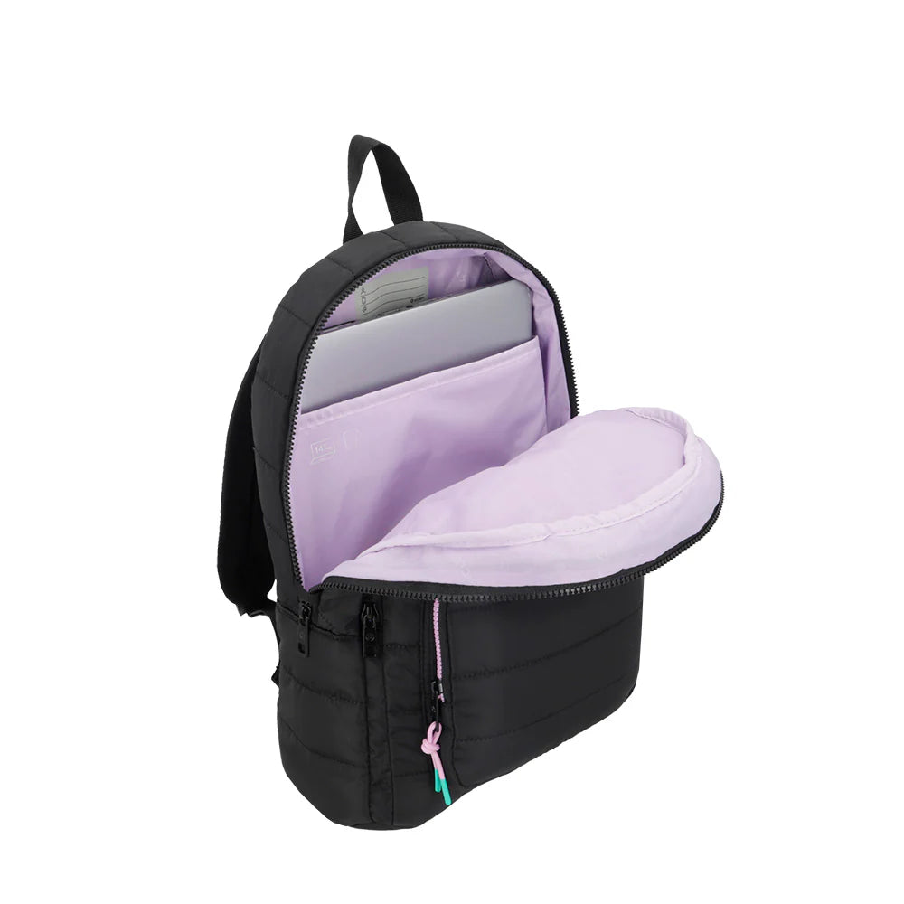 Mochila para notebook 14" Hamilton negra/morada