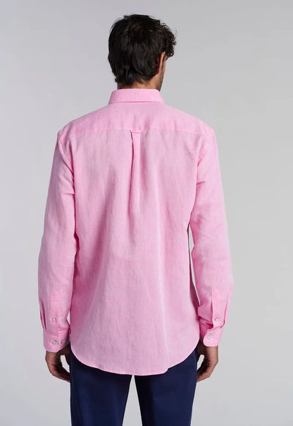 camisa-hombre-sport-lino-f-fucsia