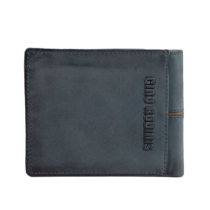 Billetera Hombre Texas 161 Azul/Marrón