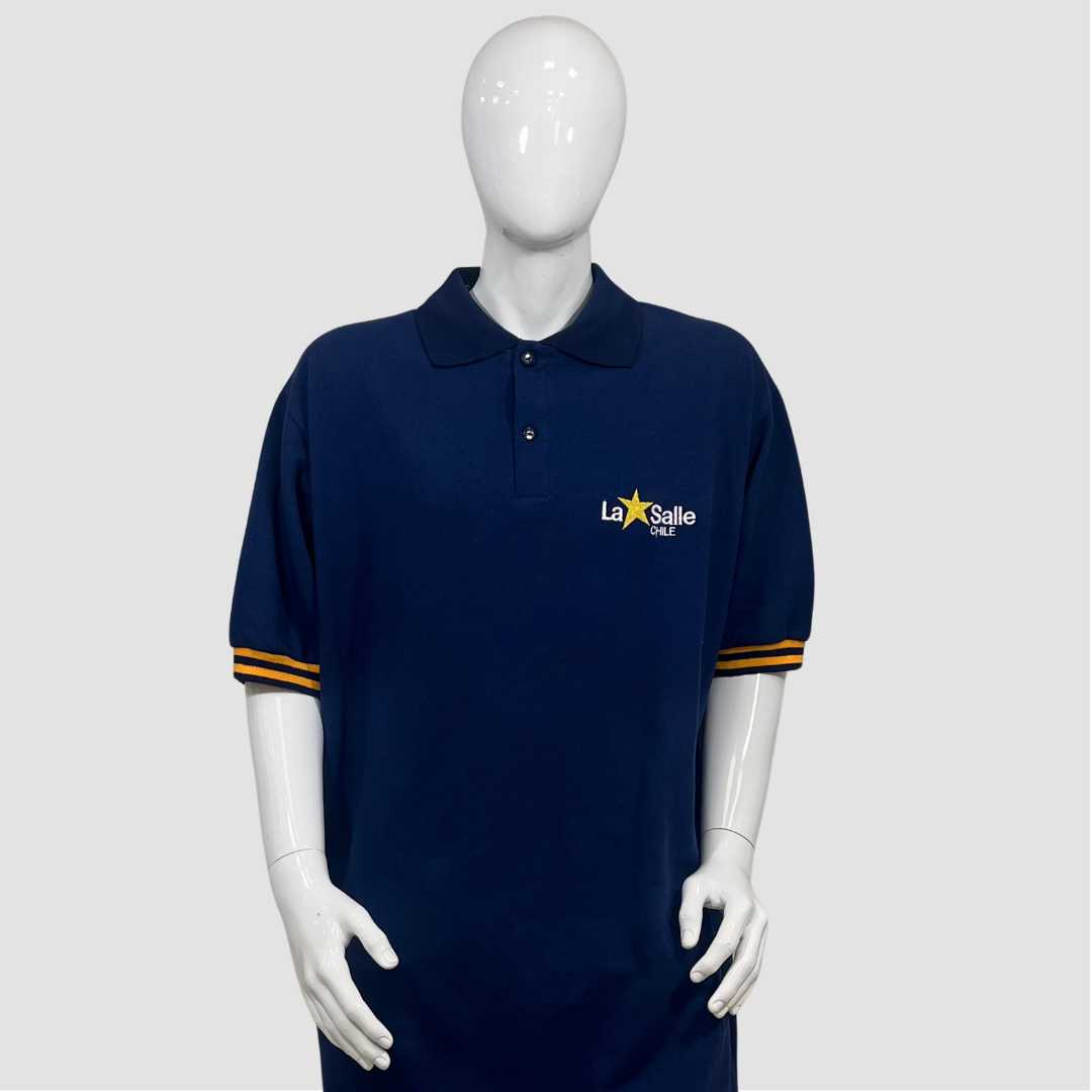 Polera Pique Manga Corta Colegio De La Salle