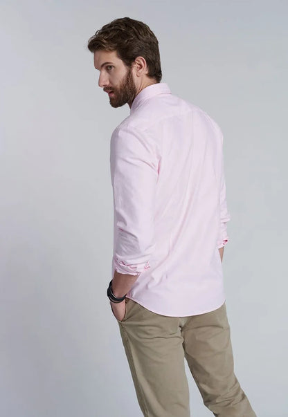 camisa-hombre-sport-oxford-pink