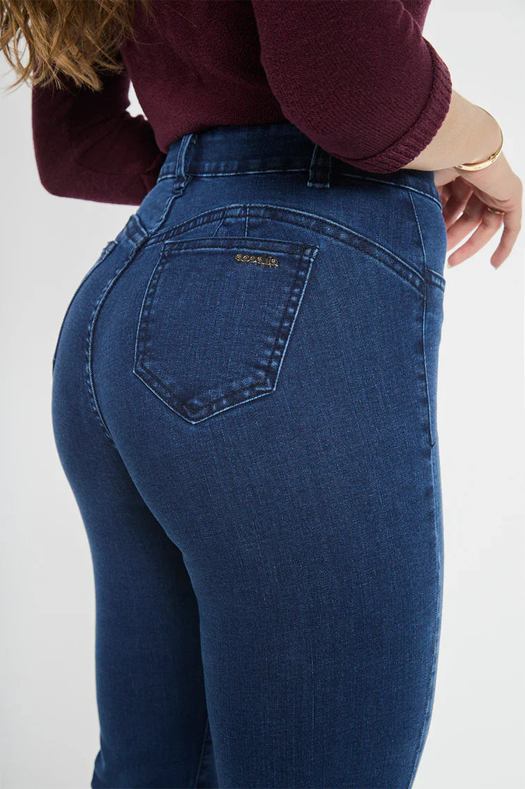 Jeans Mujer Flare 5021 Azul