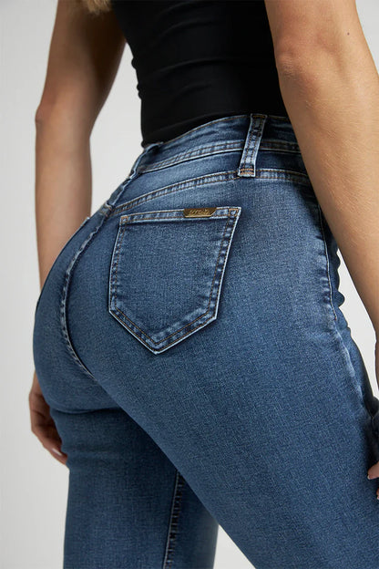 Jeans Mujer Mom 5061 Azul