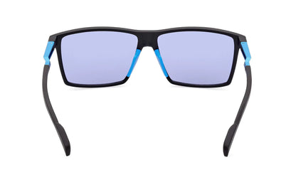 Lente de Sol Hombre Adidas Sport SP0058 02V Negro-Azul
