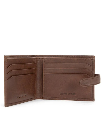 Billetera Hombre Con Strap Chocolate