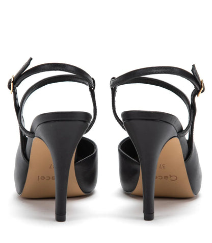 Zapato Mujer Olga Negro Mate