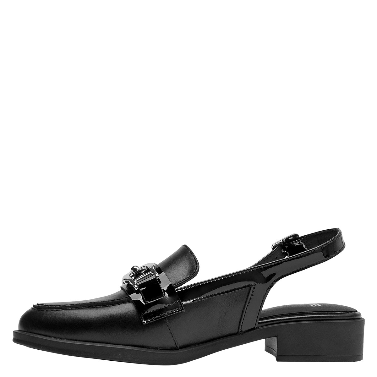 Zapato Mujer Cuero Negro