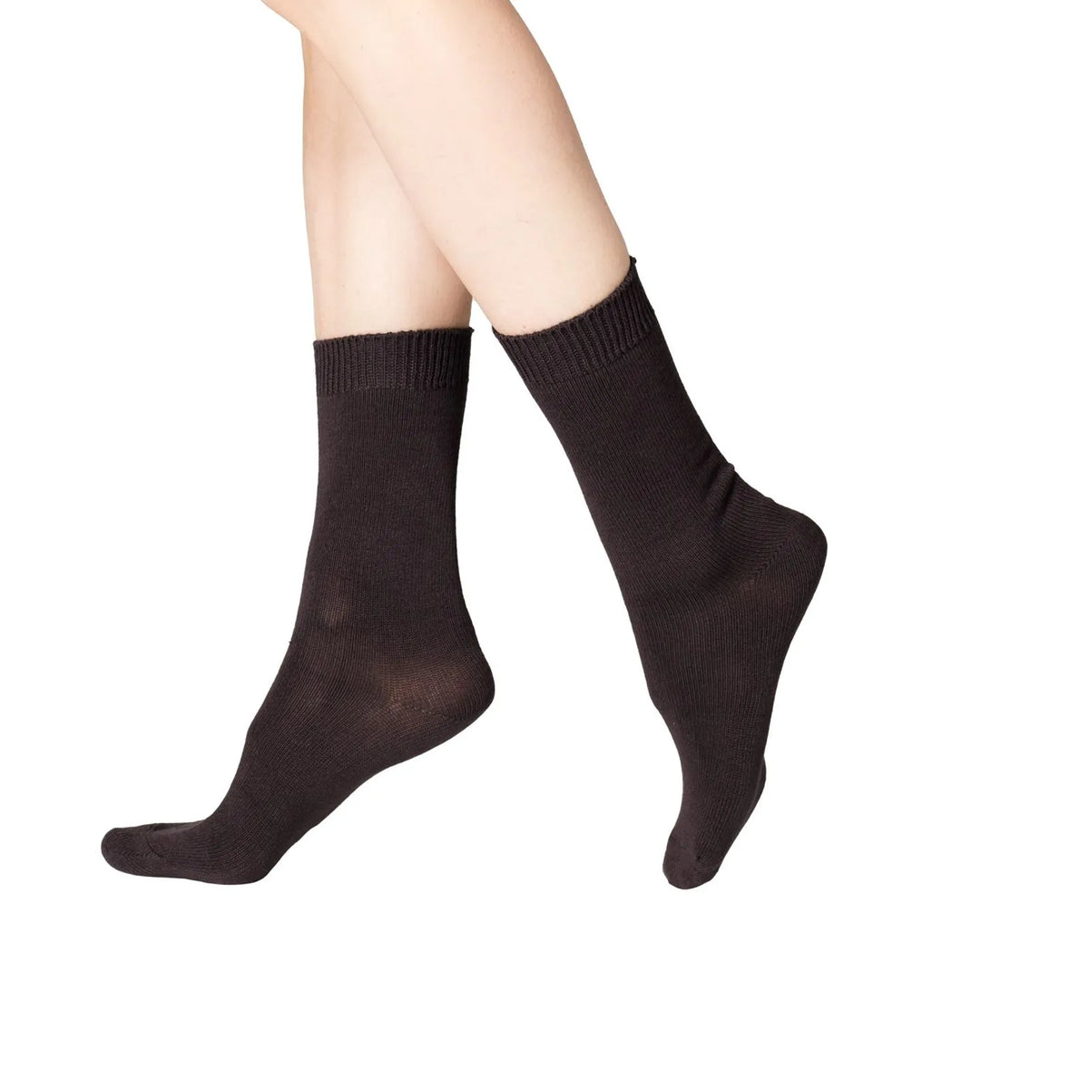 Tripack Calcetín Mujer Corto Bambú Negro, Gris & Gris Oscuro