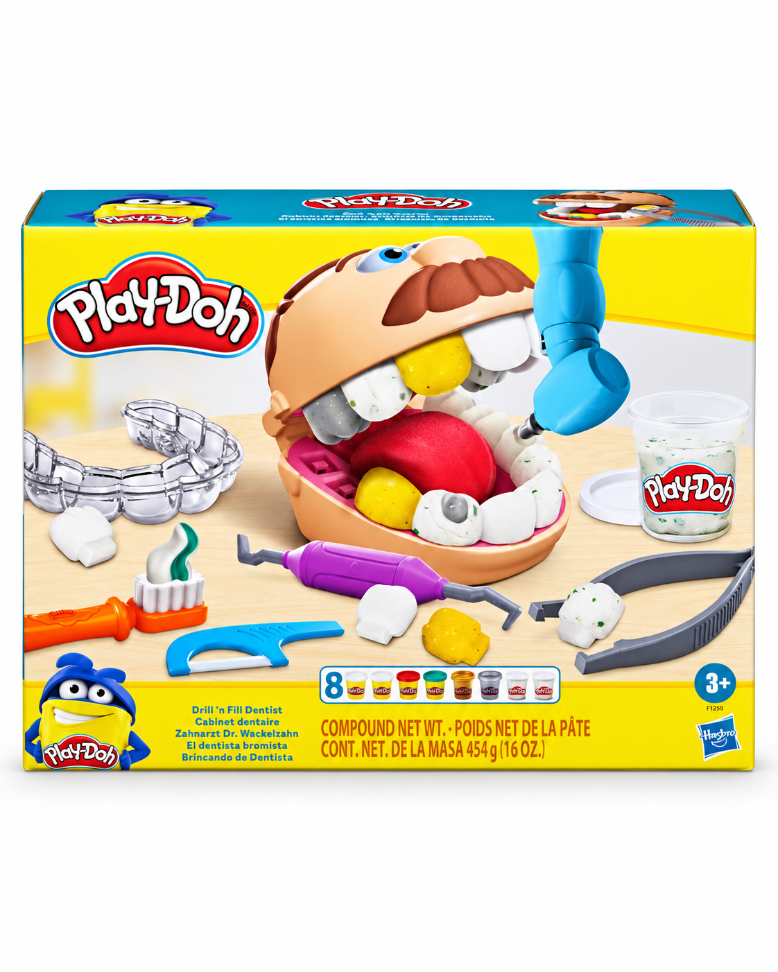 Masas Y Plastilinas Play-Doh Clásico Dentista Bromista