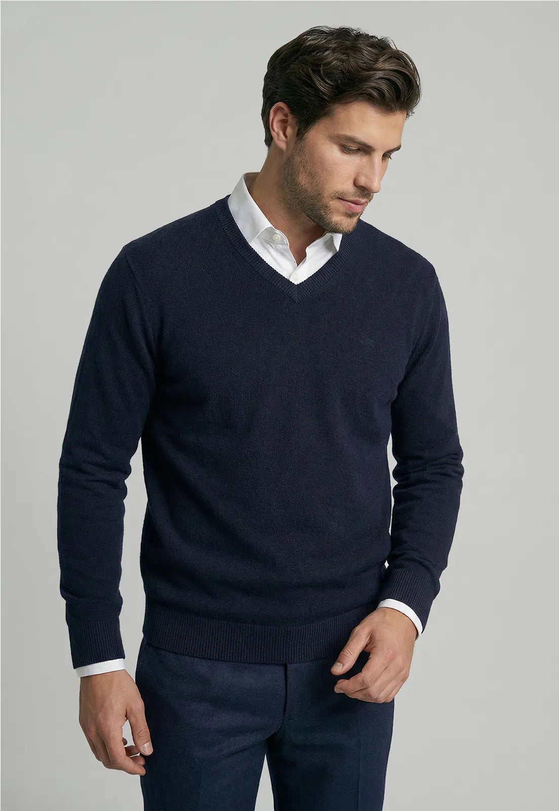 Sweater Hombre Arizona V-Neck Navy