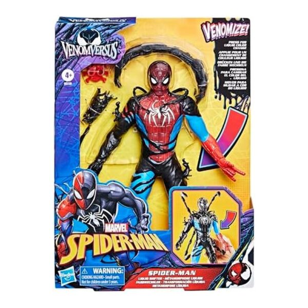Spider-Man VenomVersus - Transformación Líquida Hasbro