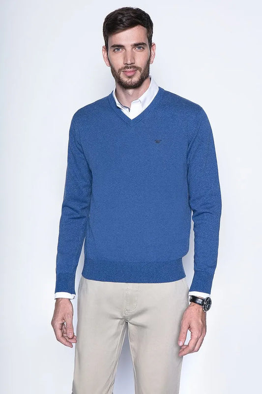 Sweater Blue Hombre Smart Casual