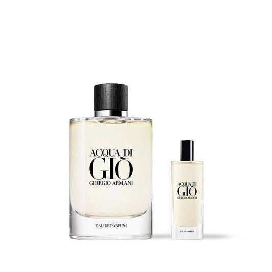 Set Perfume Hombre Acqua Di Gio EDT 125 + 15  ml