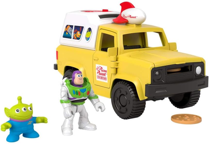 Toy Story Pizza Planet Truck con Buzz Lightyear Alien Playset