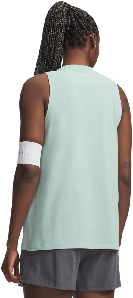 Polera Mujer sin Mangas Lifestyle Off Campus Muscle Azul