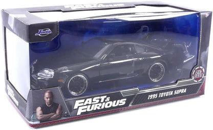 Auto Toyota 1995 Supra Black Fast & Furious