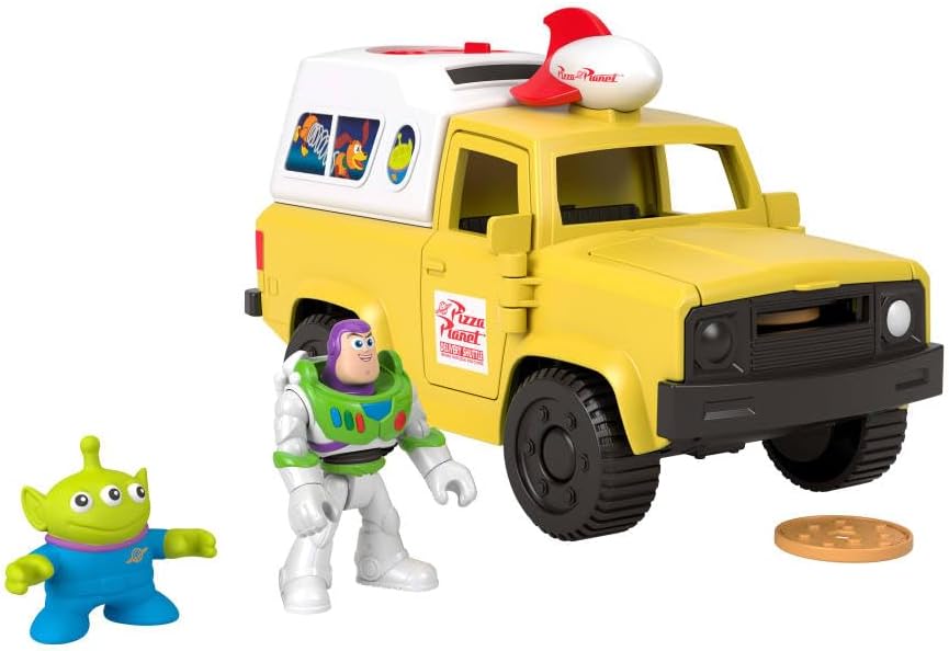 Toy Story Pizza Planet Truck con Buzz Lightyear Alien Playset
