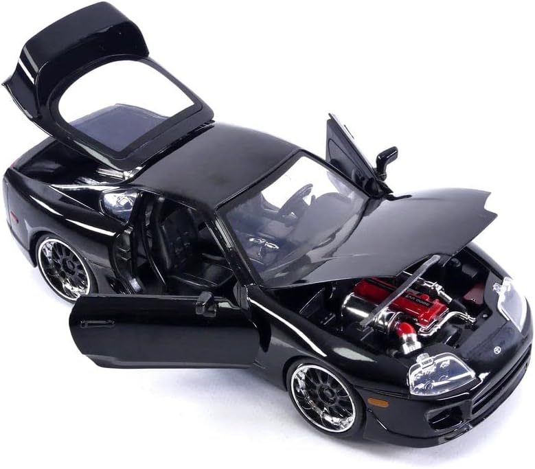Auto Toyota 1995 Supra Black Fast & Furious