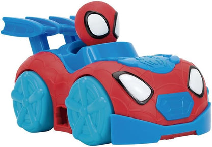 Vehículo de Spidey & His Friends Light & Go Web Crawler