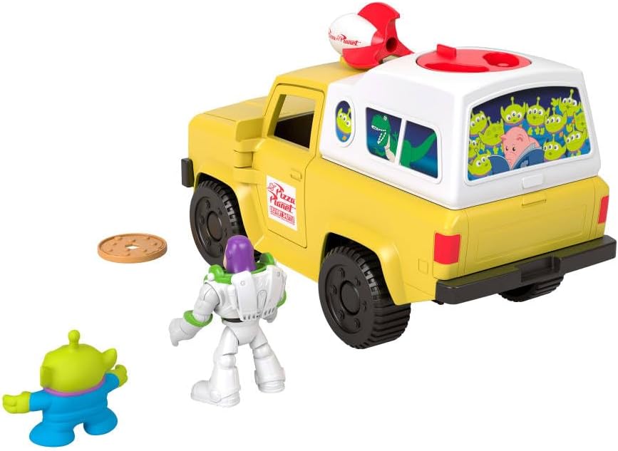 Toy Story Pizza Planet Truck con Buzz Lightyear Alien Playset