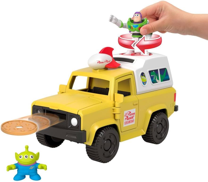 Toy Story Pizza Planet Truck con Buzz Lightyear Alien Playset