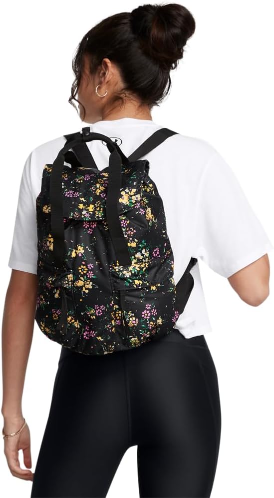 Mochila Mujer Flores Black