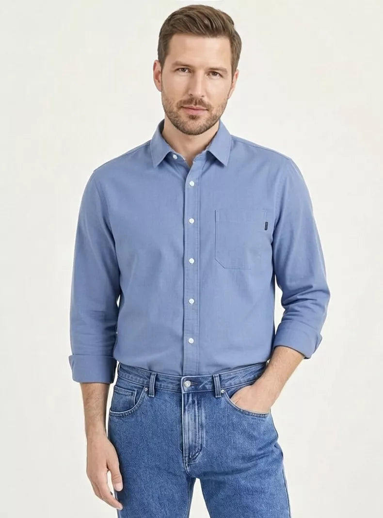 Camisa Hombre Manga Larga Botones Ultimate Eventide