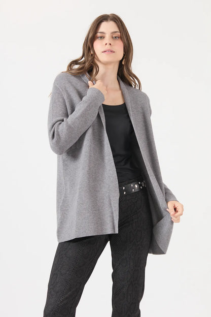 Tapado Mujer Liso Gris