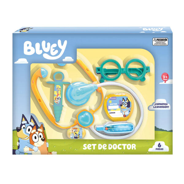 Set de Doctor Niño Bluey