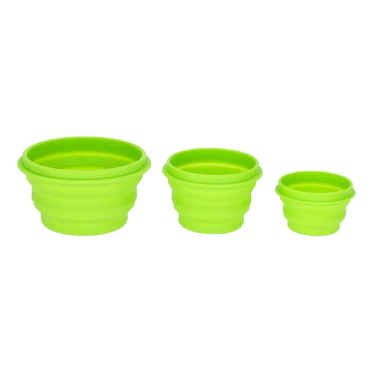 Set de Bowls Compactables verdes