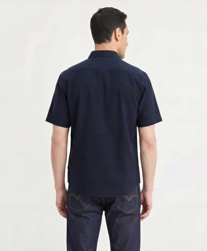 Camisa Hombre Ultimate Algodon Azul Oscuro