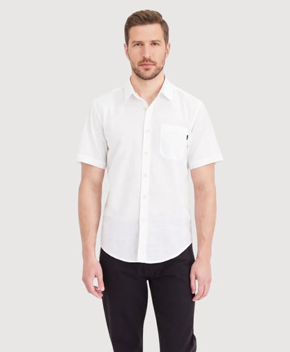 Camisa Hombre Ultimate Algodon Blanco