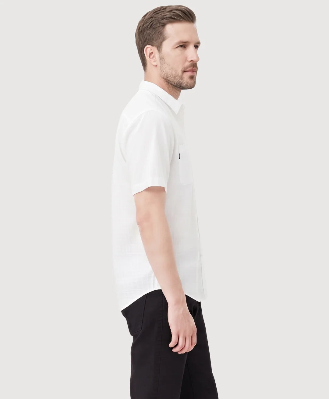 Camisa Hombre Ultimate Algodon Blanco