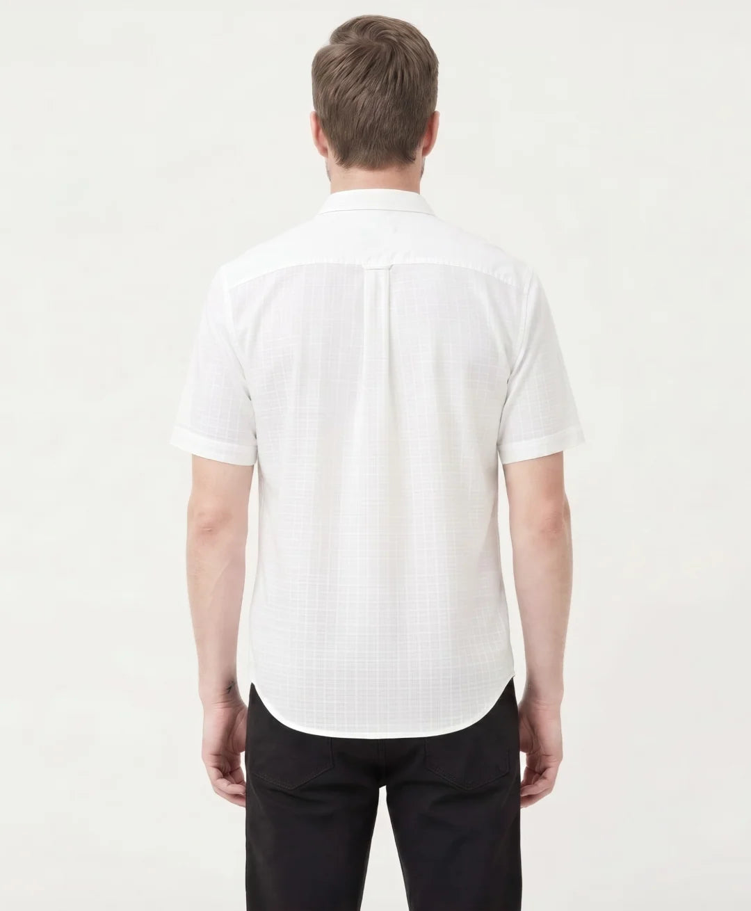 Camisa Hombre Ultimate Algodon Blanco