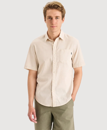 Camisa Hombre Ultimate Algodon Khaki